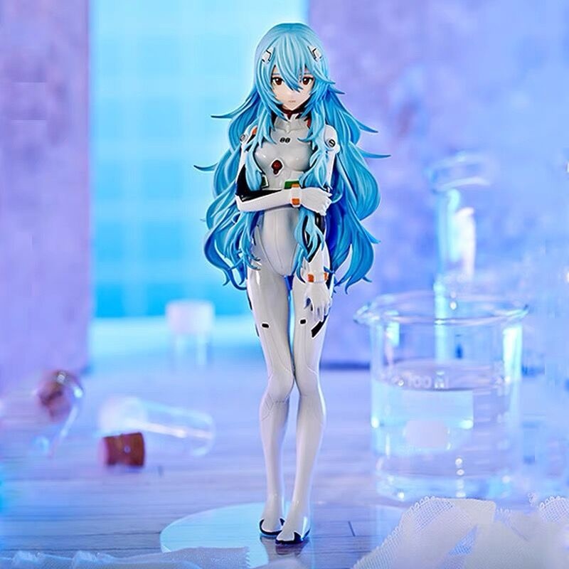 Asuka Langley Soryu Figura De Anime Ayanami Rei Figura De Acción