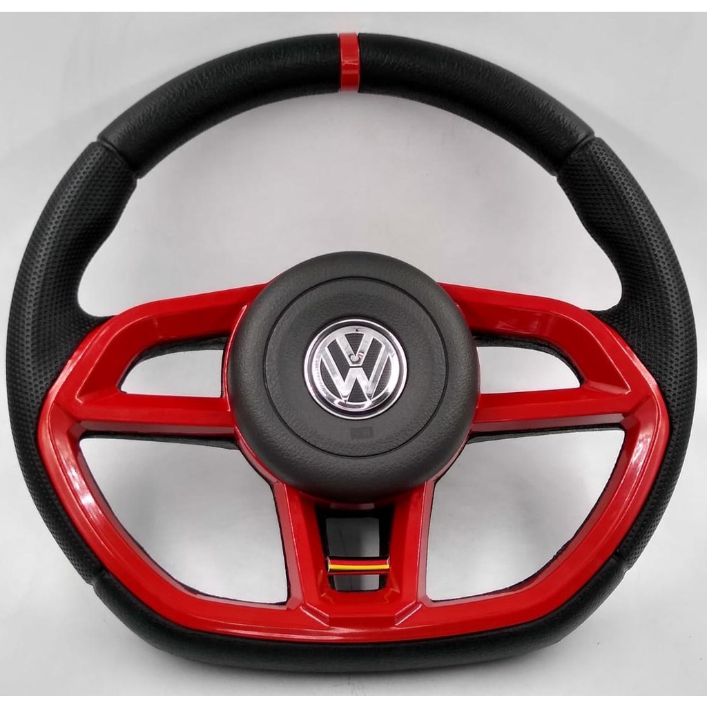 Volante Esportivo Gti Golf Gol G2 G3 G4 cubo fixo | Shopee Brasil
