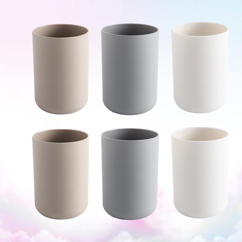 Toothbrush Cup Holder Mug Tumbler Tooth Plastic Water Cups Bathroom