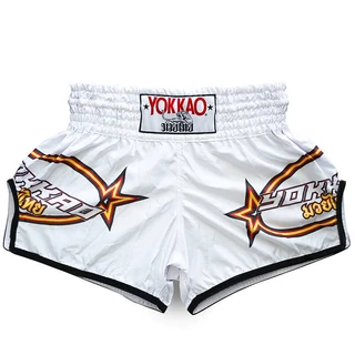 Yokkao-new Style Muay Thai Shorts Boxe Calças de boxe sem boxe Homens Mulheres Vestuário de combate abrangente Vestuário Sanda ufc Vestuário de treinamento Vestuário de secagem rápida Respirável