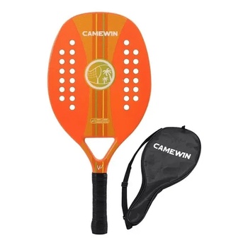 Raquete De Beach Tennis Camewin 4015 Branca