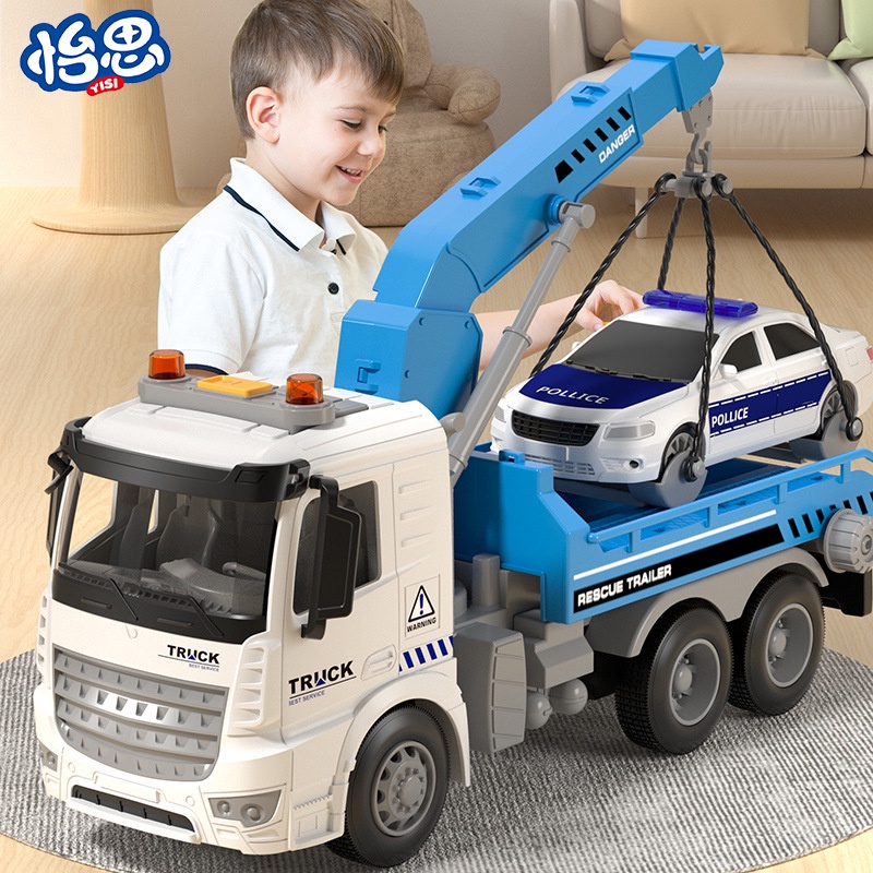 CIYODO Engenharia Veículo Transportador Caminhão Carro Brinquedo Gigante  Carros Traseiros Para Crianças Brinquedos Educativos Brinquedos De Trem