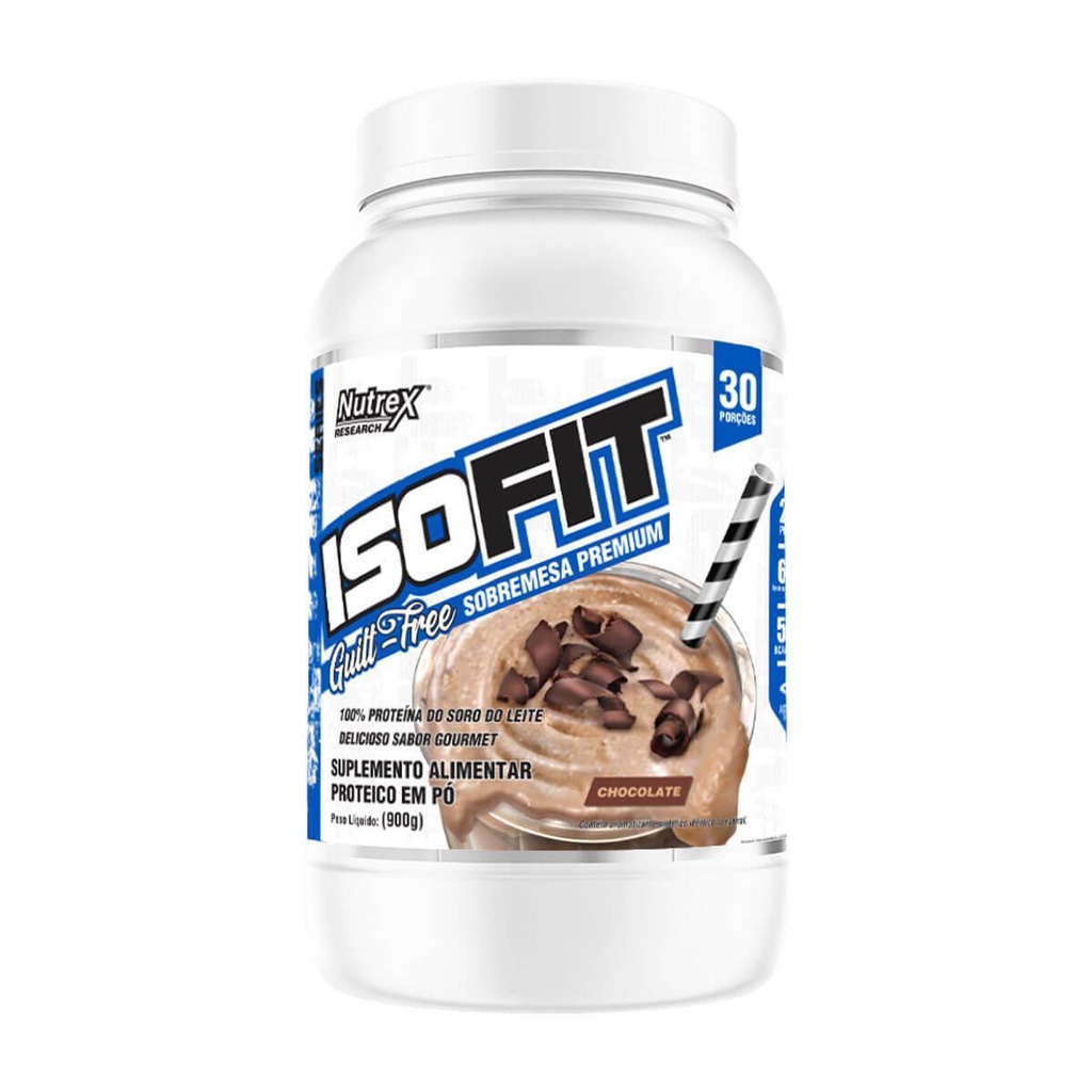Isofit 100% Whey Isolado (2Lb) – Chocolate – Nutrex Research