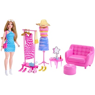 Boneca Barbie Fashion Closet Luxuoso Mattel Original Menina - Colorido