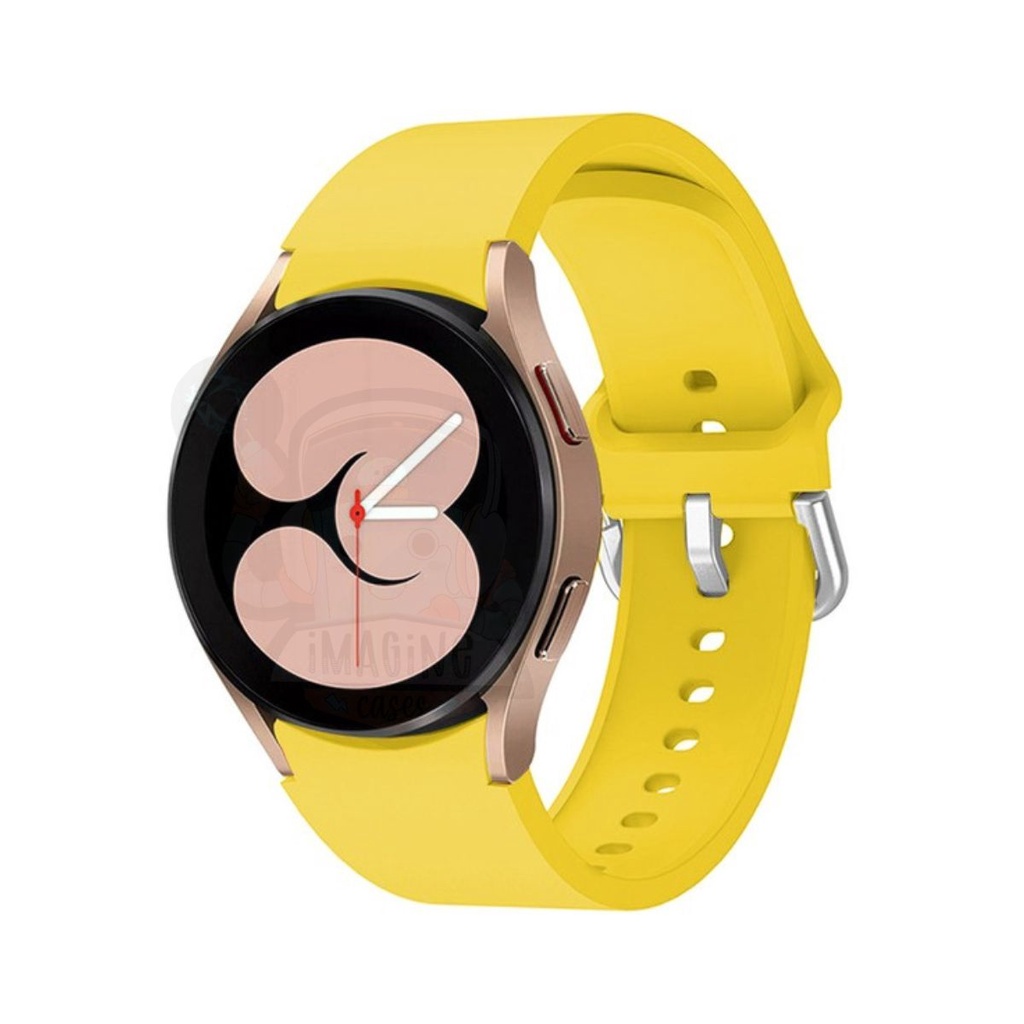 Pulseira de Silicone Curvada Compatível com Galaxy Watch 4