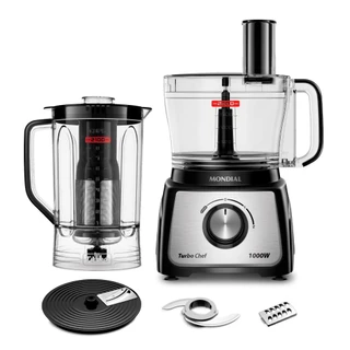 Multiprocessador Turbo Chef Mondial Preto MPN-01-B 127V