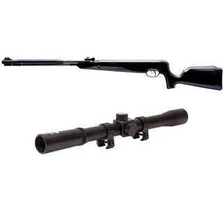 Carabina de Pressão Naja 2.0 5.5mm Pistão Nitro 60kg - Tag + Luneta 4x20