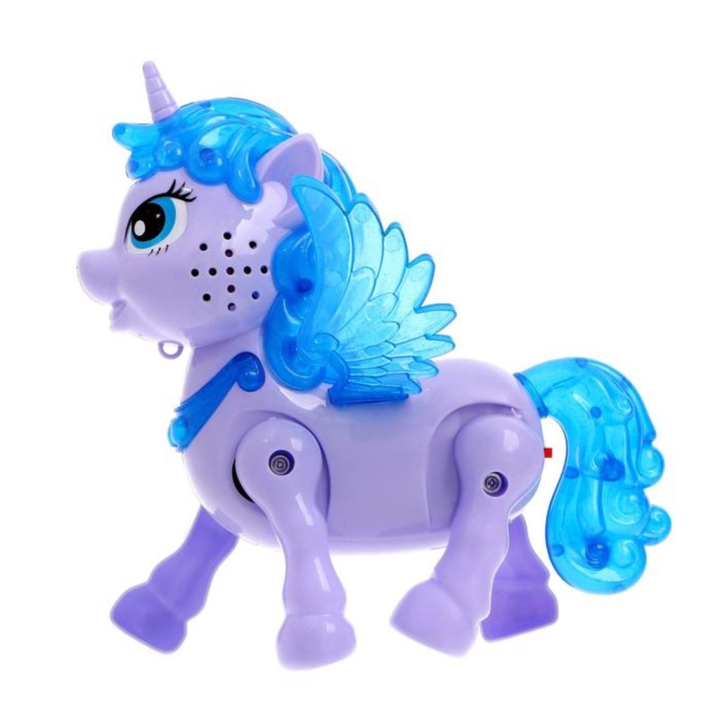 Unicornio De Brinquedo C Som Luz Musical Anda Ponei Cavalo com pilhas Shopee Brasil