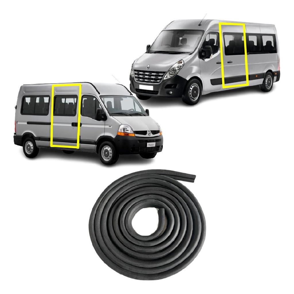 Borracha Vedação Porta Central Renault Master 2002 A 2019