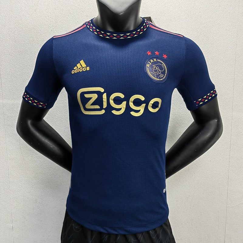 222/23 Player Versão A.F.C . Camiseta Ajax Fora Homens Futebol Jersey