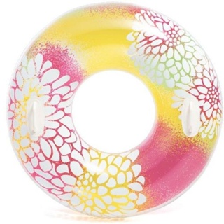 Boia Transparente Grande Amarela e Rosa - Intex