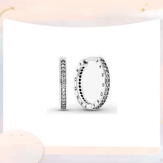 S925 Brincos Com O Logotipo Sterling Silver Centelha & Harle