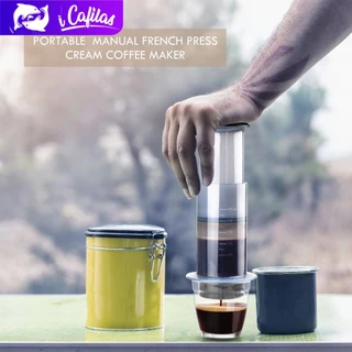 i Cafilas KF06 Cafeteira AeroPress Compatível Com A Filtro De 50pcs