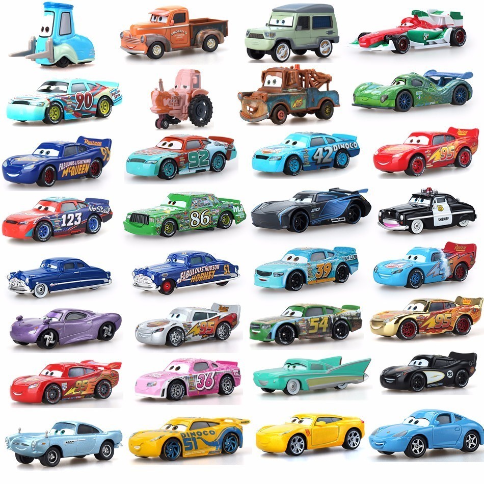 Pixar Cars3 3 Relâmpago McQueen Mater Jackson Tempestade Ramirez 1 : 55 Liga Metálica Para Veículos Diecast