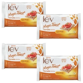 Kit Magic Toast Torrada Crocante Base P/ Patê Original 600g