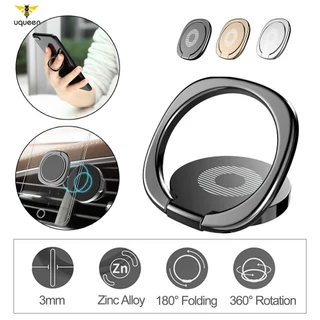 UQ 360 ° Suporte De Mesa Para Telefone De Placa Metálica Magnética Carro
