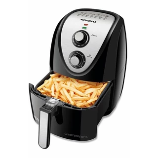 Fritadeira Eletrica Air Fryer Mondial AFN 50 Bfs 5L Sem Oleo 127v