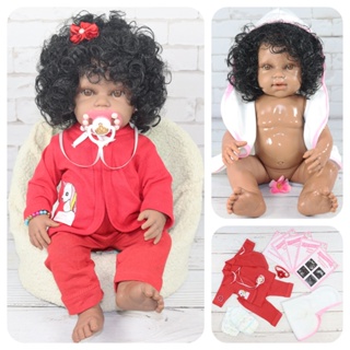 Reborn Baby Dolls - Vinil Afro-Americano, Elijah