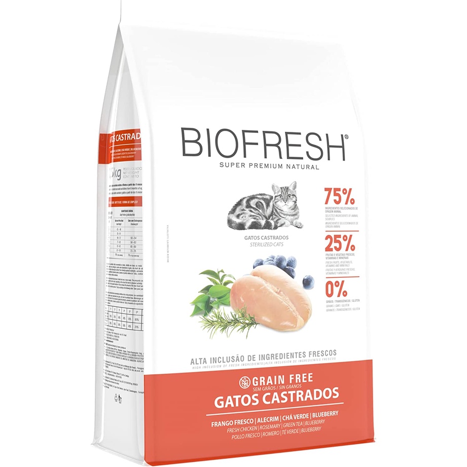 Biofresh GATOS CASTRADOS 7,5kg FRANGO