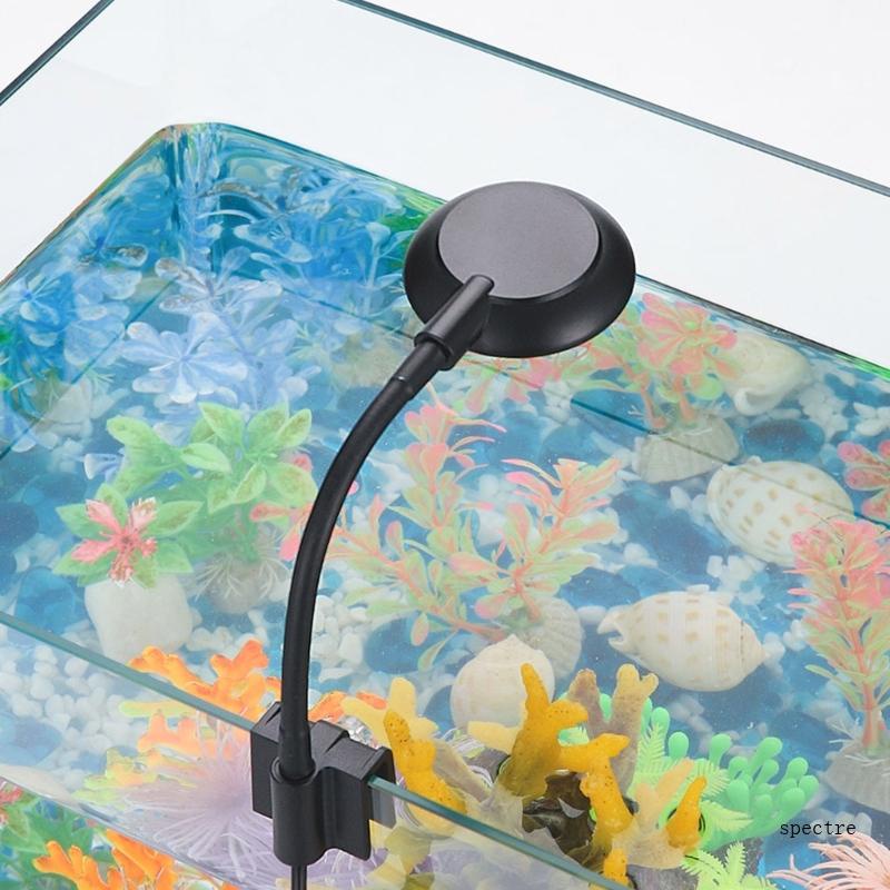spe Aquarium Luz LED 360 Graus Ajuste Radiação Lâmpadas Grampo Simples