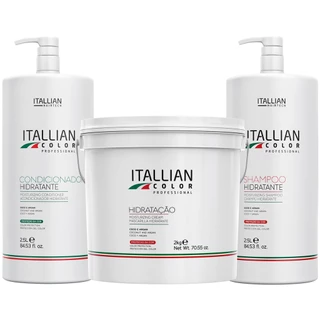 KIT SHAMPOO E CONDICIONADOR 2,5 LTS HIDRATAÇÃO 2KG