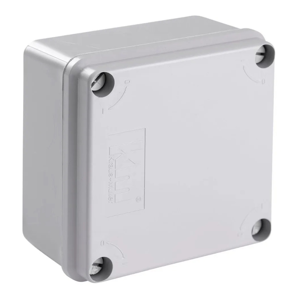 Caixa de Passagem 102X102X55mm Cega Tampa Opaca