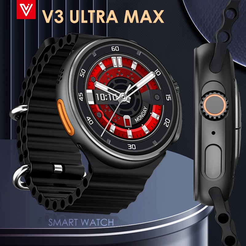 SmartWatch WB Watch 45mm tela 1,85' Fitness tracker 24 modos esportivos,  até 10 dias de bateria, monitoramento de oxigenação do sangue e temperatura  corporal