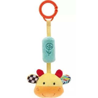 Chocalho Sininho Happy Zoo Girafinha Brinquedo Bebê Móbile 9829 Buba
