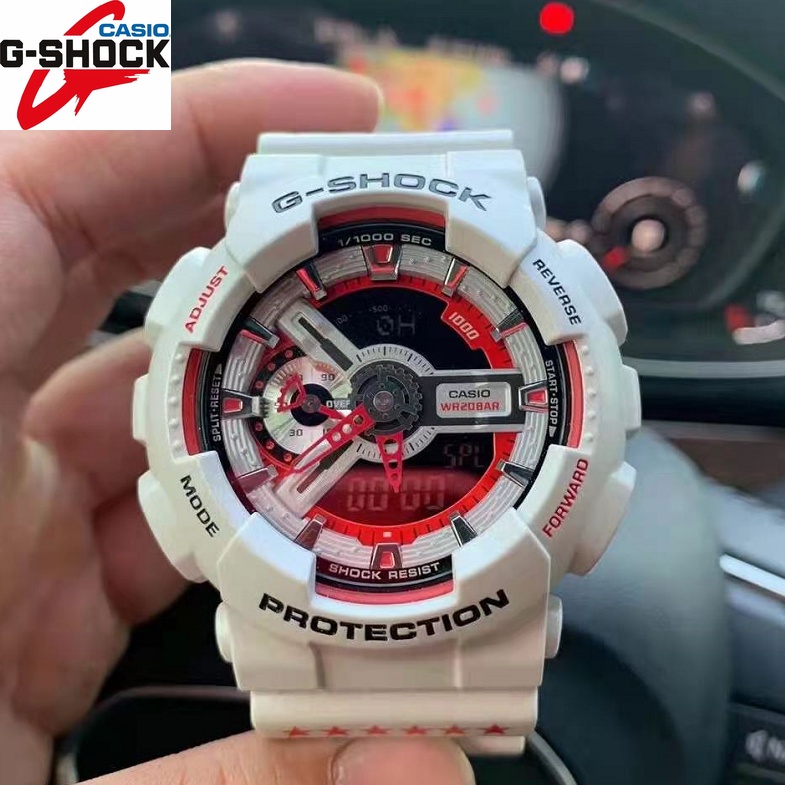 Casio G-SHOCK GA-110SL-8AJF GA110 Eric Haze 30o Aniversário Edição Limitada  Relógios À Prova D'água De Moda Esportiva j1024