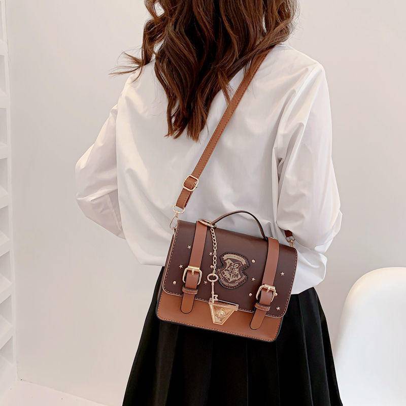 Harry Potter Hogwarts School of Witchcraft E Wizardry Cambridge Bag Saco De Mão De Crossbody Mensageiro Estilo Britânico
