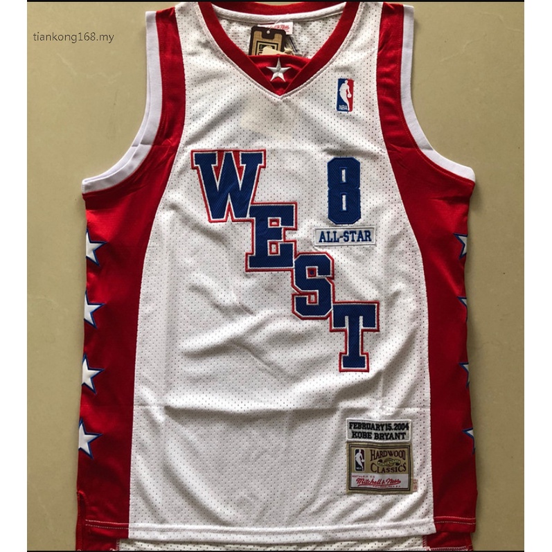 Mitchell & Ness All-Star West 1988 Kareem Abdul-Jabbar Swingman Jersey University Red