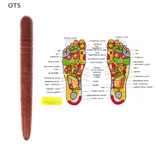 OTS Foot Spa Fisioterapia Massagem Tailandesa Saúde Relaxamento Ferramentas Em Bastão De Madeira HP