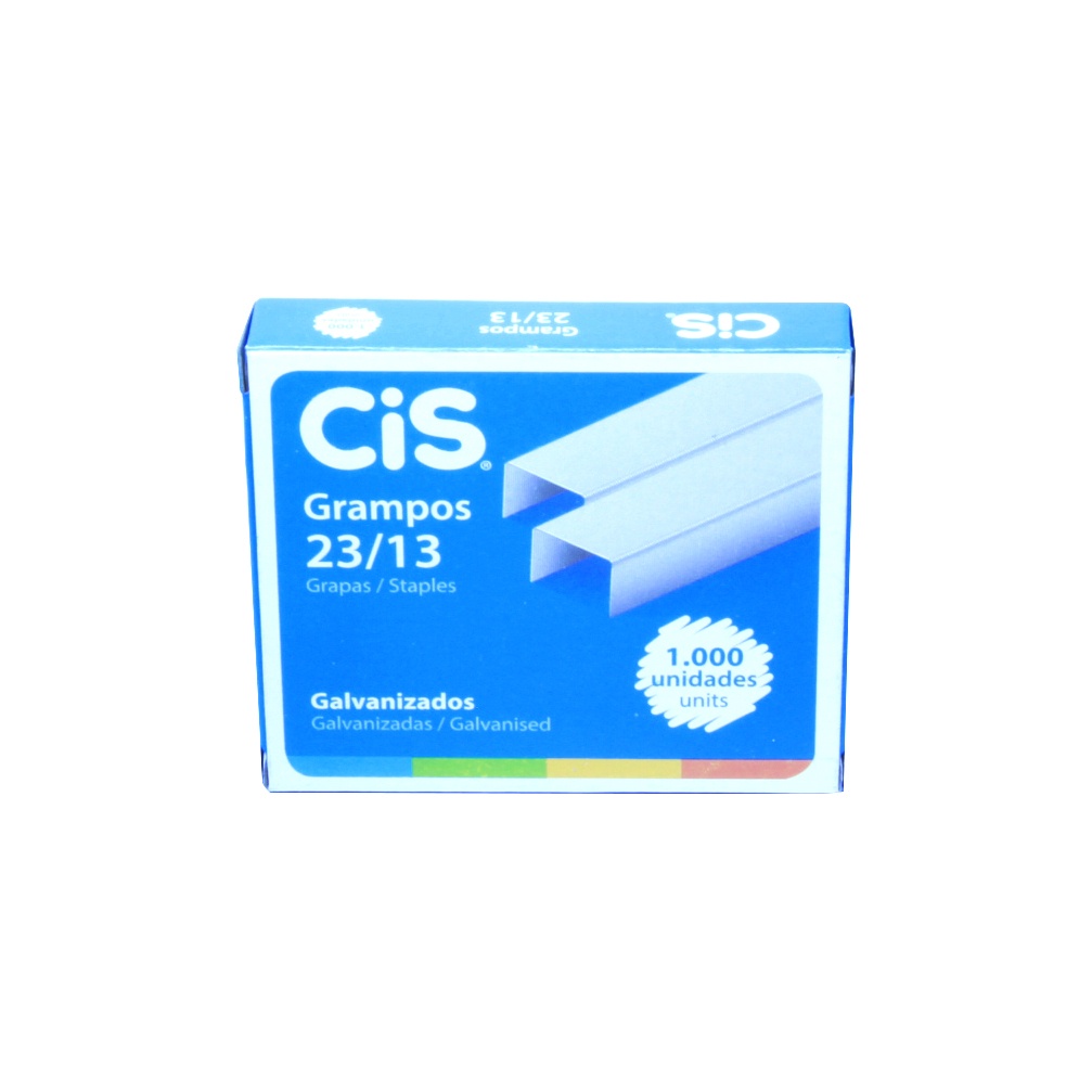 Grampos 23/13 - 1000 Unidades - Cis