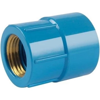 Kit 5 Un. Luva LR 25mm x 1/2'' Azul Plastilit / Krona/Amanco