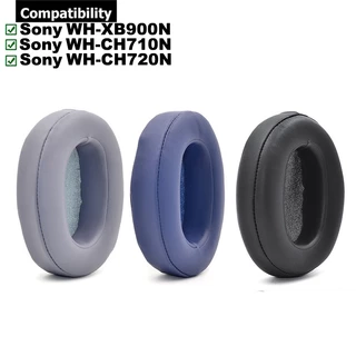 1 Par De Almofadas Para Fones De Ouvido Sony WH-XB900N CH710N CH720N Com Esponja