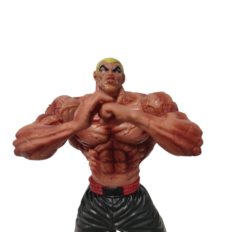 22cm anime baki figura hanma yujiro figuras hanma baki figura de ação filho  do ogre nova