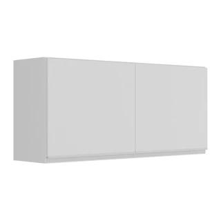 Armário Aéreo Cozinha 120 cm 2 Portas Veneza Multimóveis MP3682.891 Branco