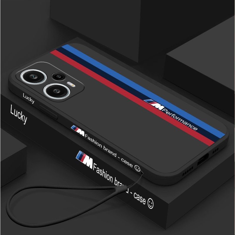 Moda BMW Estojo De Silicone Para Telefone Xiaomi Poco F3 F2 F4 X4 GT F5 Pro F5Pro Protetor