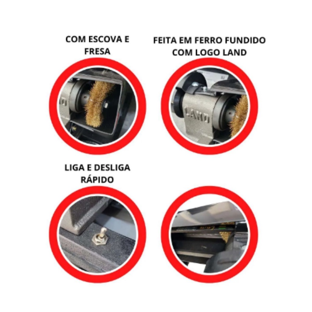 Máquina Copiadora de Chaves 4 Mordentes Land c Fresa Titânio Máquina Copiadora de Chaves 4 Mordentes Land c Fresa Titânio