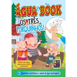 AGUA BOOK - OS TRES PORQUINHOS!