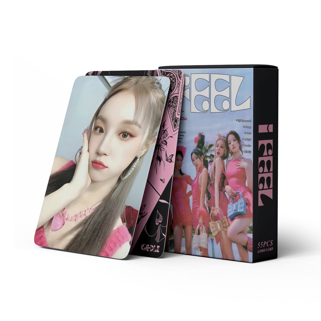Gidle ミヨン I feel queencard トレカ　特典トレカ 55pcs/box (G)I-DLE Album I FEEL Photocards QUEENCARD Lomo Cards