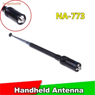 [largeloohb] Antena Portátil De Banda Dupla nagoya na-773 sma-f uv-5r 5re b5 b6 Rádio Bidirecional