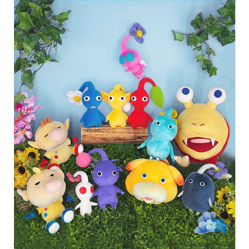 Novo Pikmin Plush Ice Glow E Oatchi Plushies Brinquedo Para Fãs De Jogos Boneca De Pelúcia Fofa Meninos Meninas