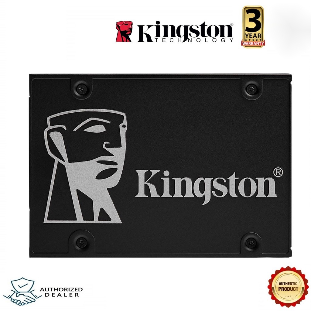 Kingston 2T KC600 2.5 " 3D TLC NAND SATA Unidade Interna De Estado Sólido (SSD)