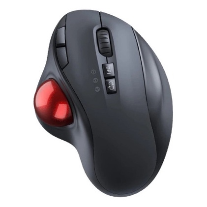 Controle Trackball Ergonômico sem Fio de Polegar - 6 Botões e