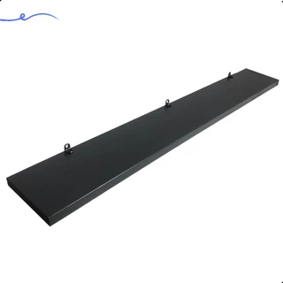 1 Prateleira Preta 70X10 Com Suporte Flutuante Mdf  Organizadora Decoração Cozinha Quarto Banheiro em Oferta na Shopee