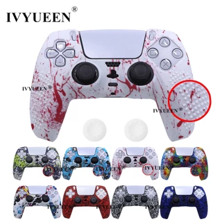 Pele Protetora Antiderrapante Para PlayStation 5 PS5 Controller Capa De Silicone Dualsense Grip Cap