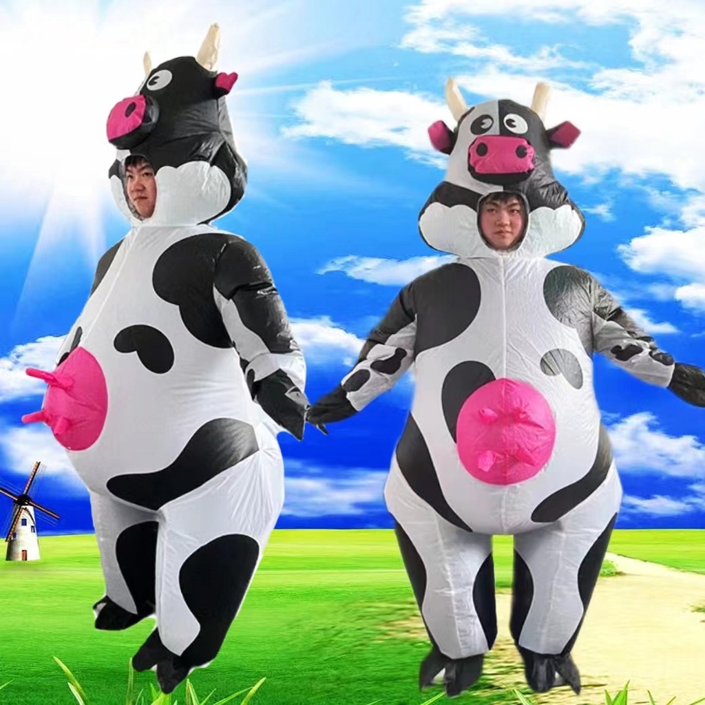 Roupas Insufláveis Para Adultos Vacas O Halloween Homens Estranhos