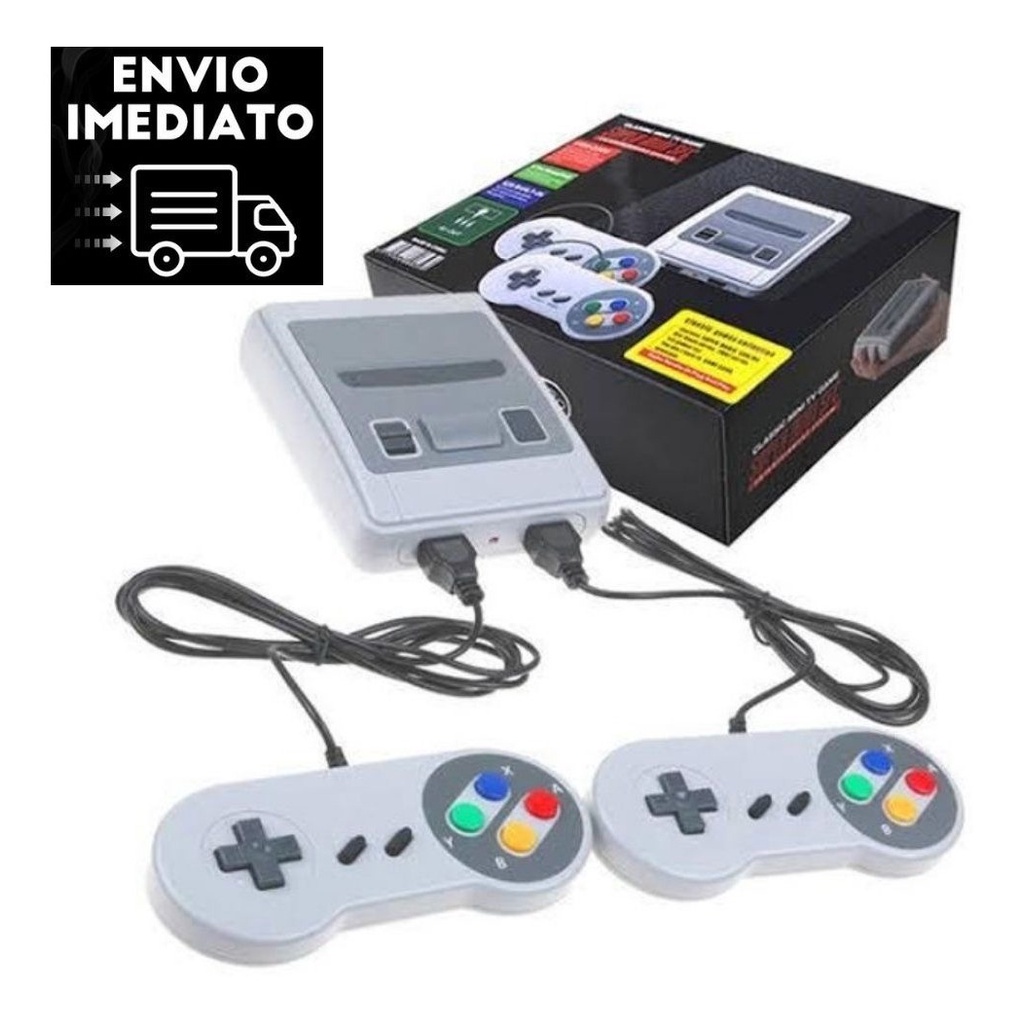 Video Game Retro Anos 80 E 90 620 Jogos 8 bits 2 Controles tipo nitend