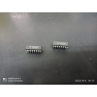 5x Circuito Integrado Cd4520bcp Cd4520 = Mc14520bcp Mc14520